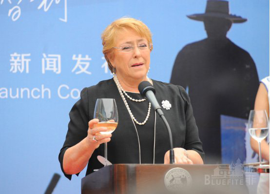 一帶一路”國際合作高峰論壇，智利總統(tǒng)攜智利紅酒訪華